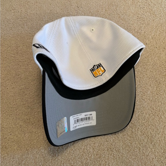 NWT New Era 39Thirty Pittsburgh Steelers Fitted Hat M/L - Picture 2 of 5